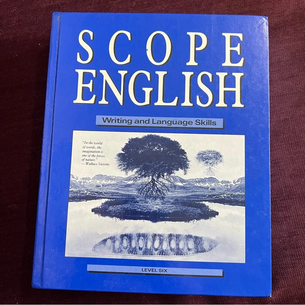 Scholastic Blue Scope English Book